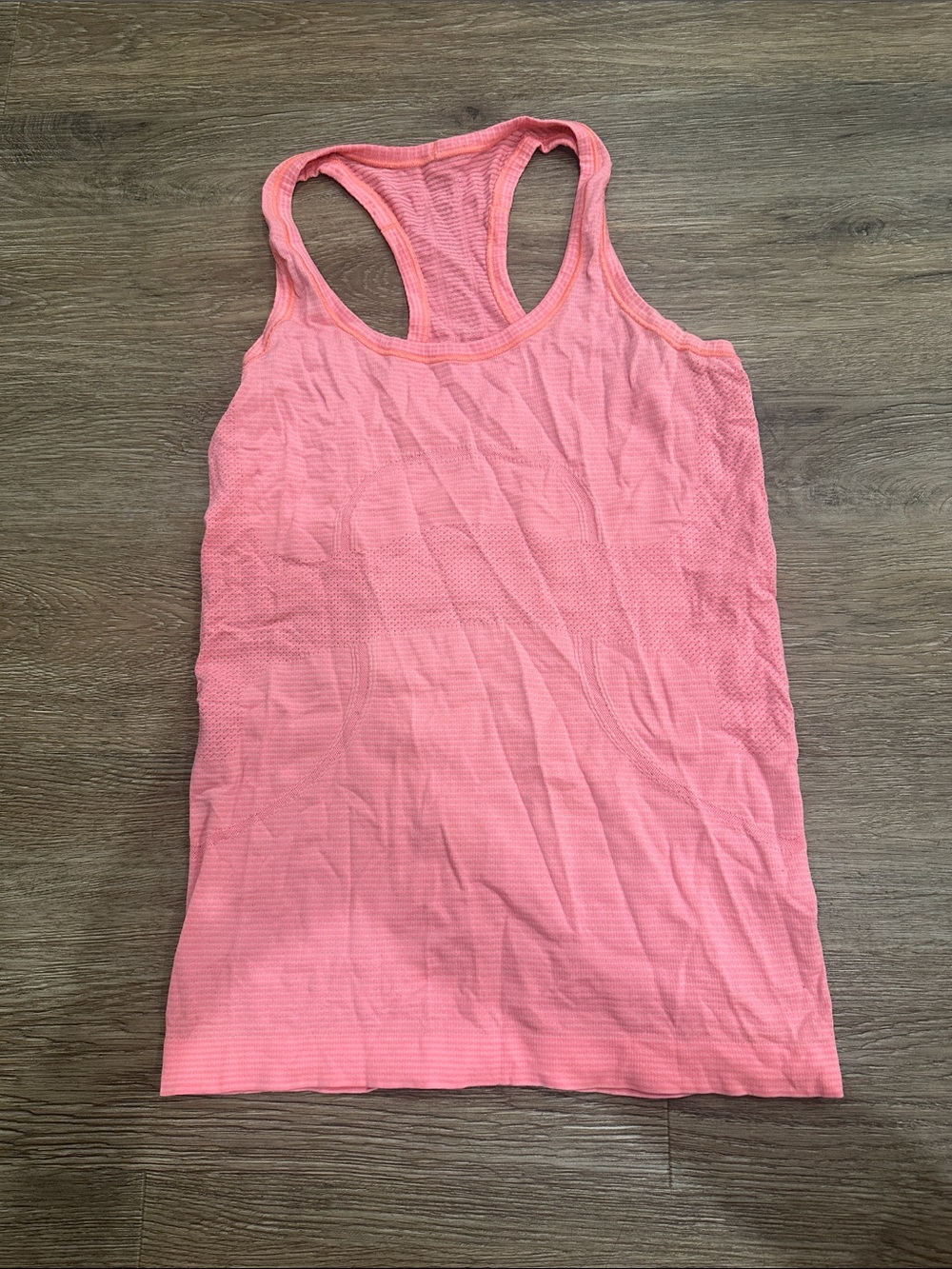 Lululemon Neon Coral Women’s Racerback Tank Top